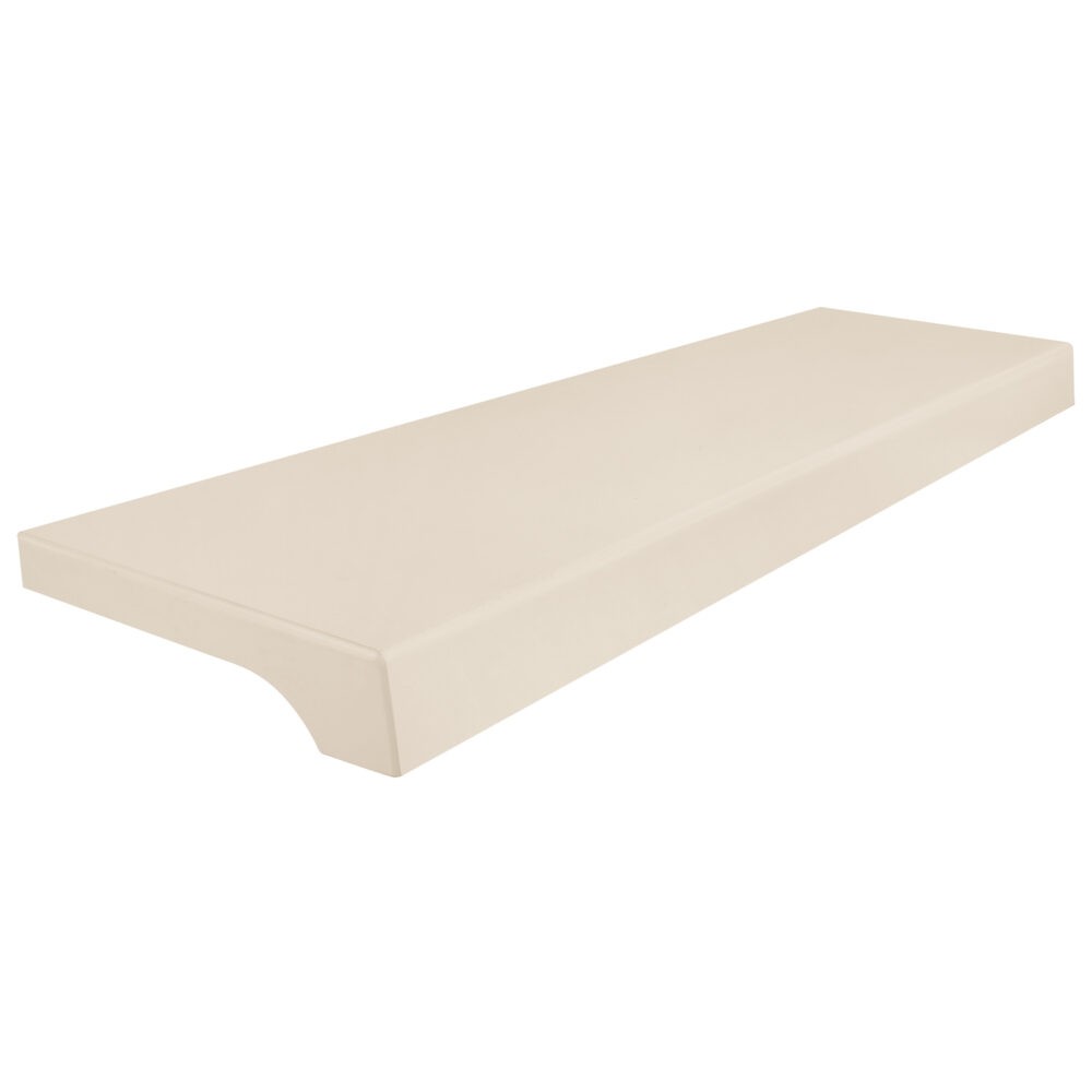 Werzalit exclusiv Innenfensterbank Dekor Creme Glatt